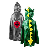Reversible Dragon Knight Cape 5-6Y