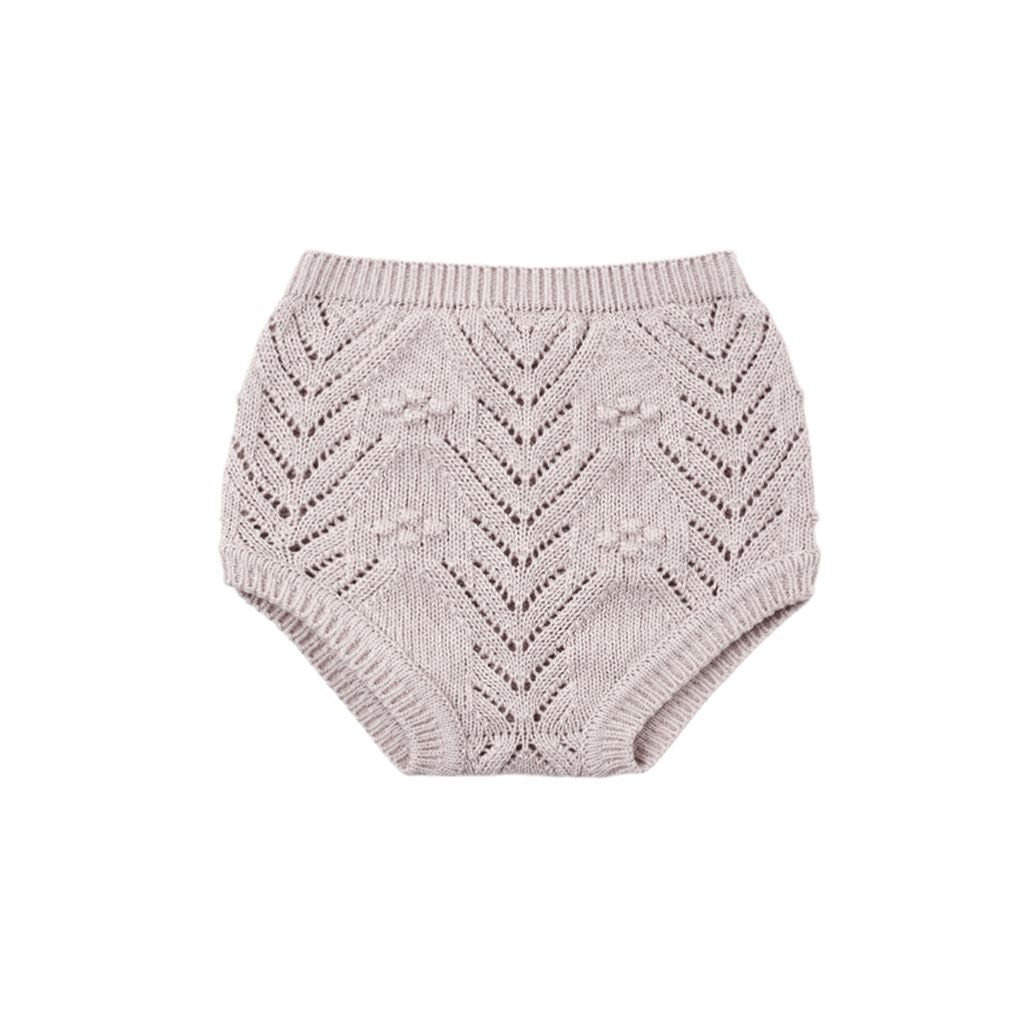Quincy Mae Knit Bloomer Lilac Mist
