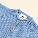 Hvid Inga Cardigan Light Blue