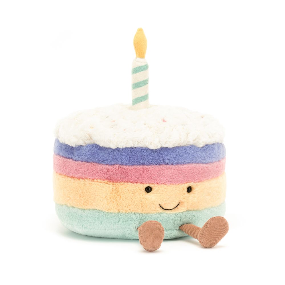 Amuseable Rainbow Birthday Cake | Jellycat | Kol Kid