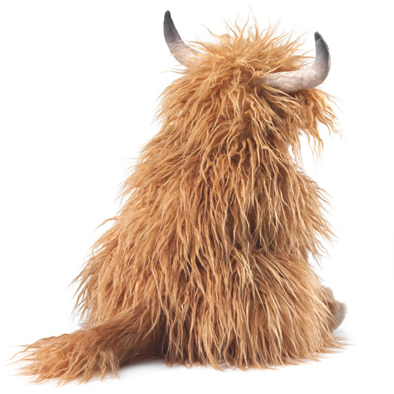 Hand Puppet - Highland Cow