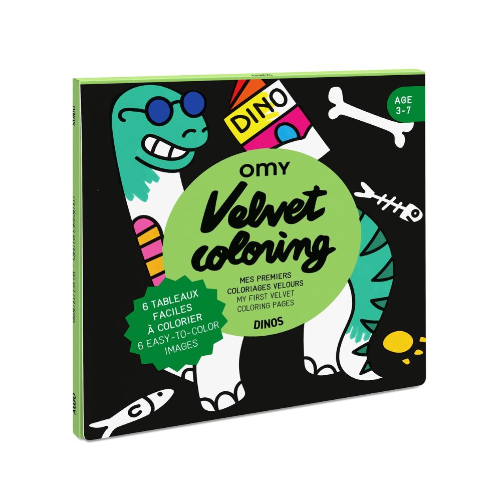 Omy Velvet Coloring - Dino