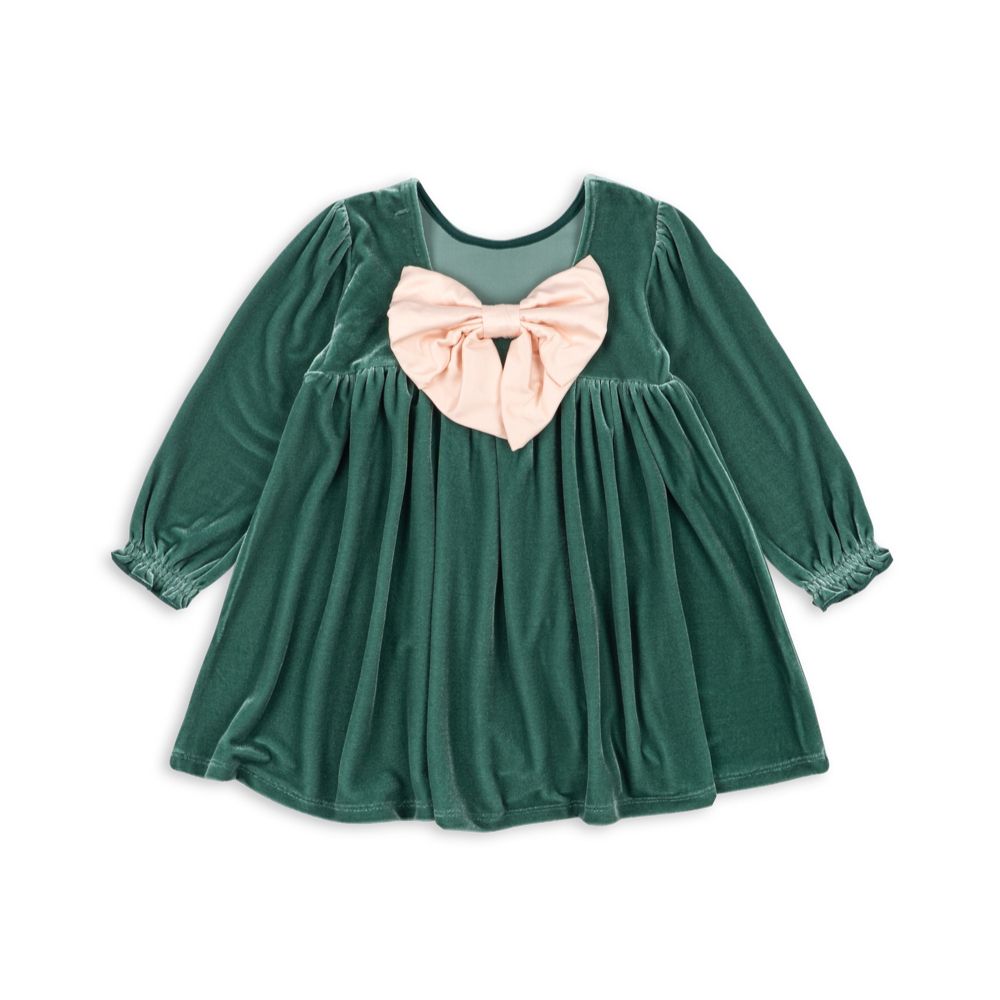 Konges Sløjd Gia Bow Dress Fir