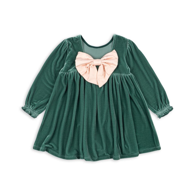 Konges Sløjd Gia Bow Dress Fir