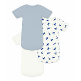 Petit Bateau SS Bodies 3pcs