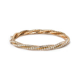 Boutique Diamante Twist Bracelet