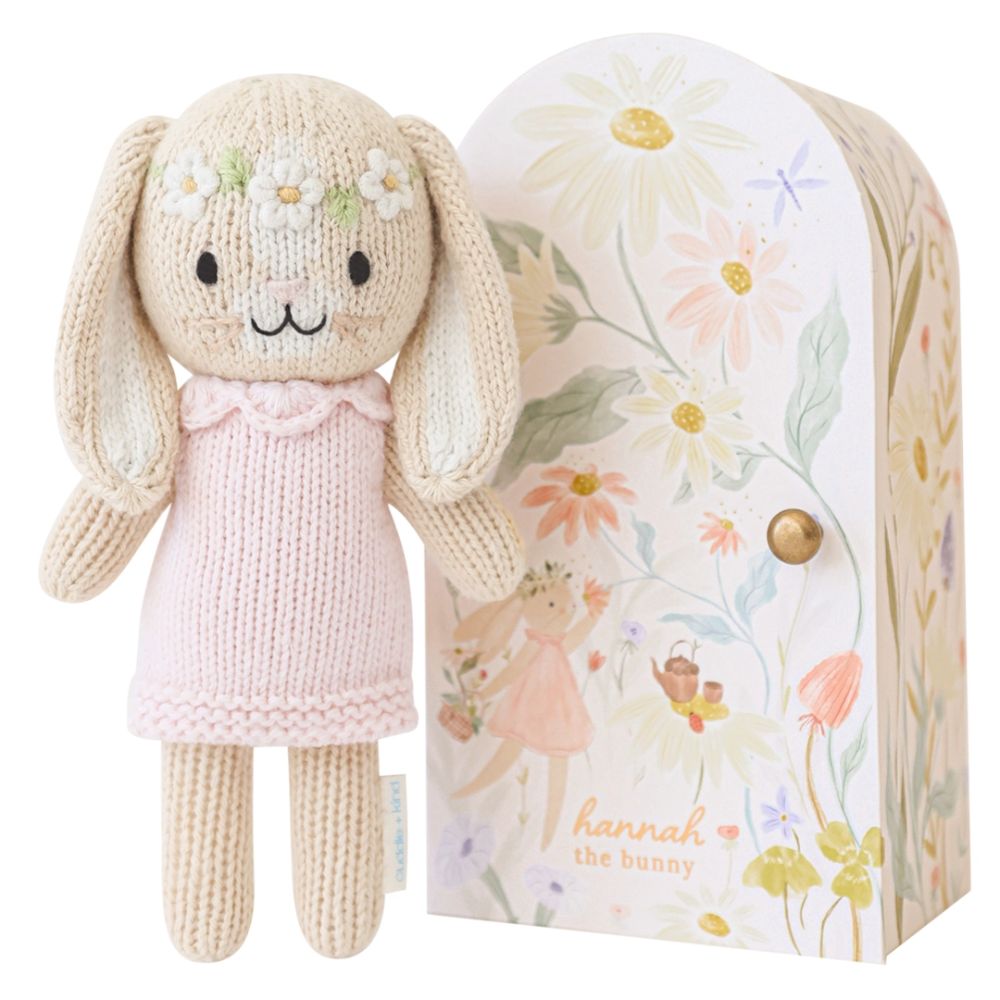 Cuddle and Kind Tiny Hannah the Bunny -Blush