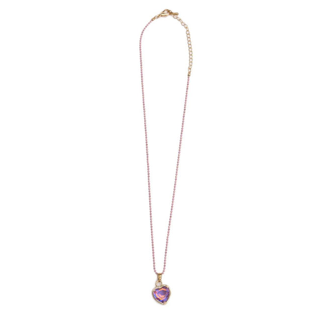 Boutique Chic Lilac Love Necklace
