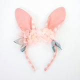 Meri Meri Embellished Floral Bunny Headband