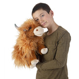 Hand Puppet - Highland Cow
