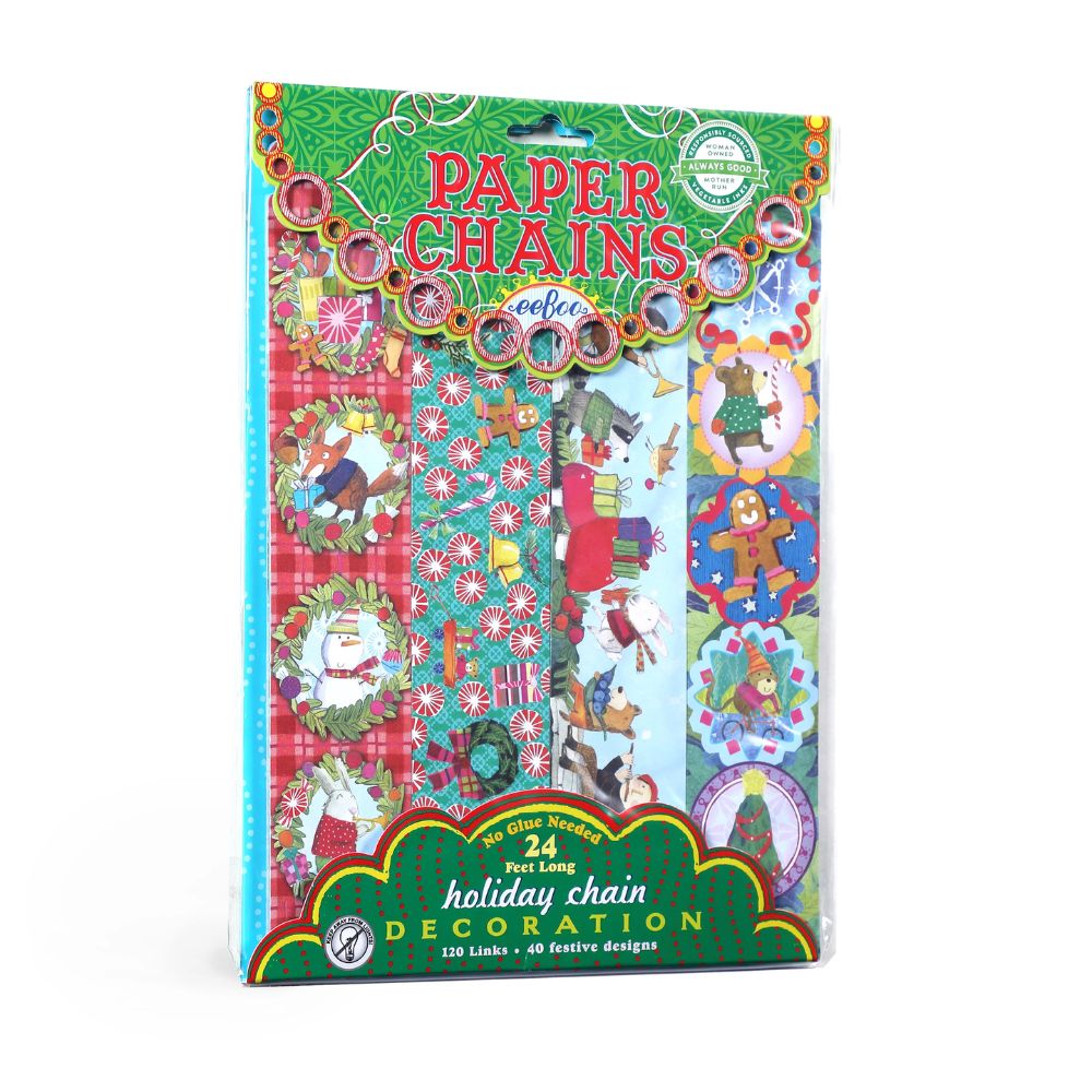 Eeboo Paper Chain - Holiday
