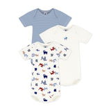 Petit Bateau SS Bodies 3pcs