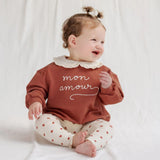 Quincy Mae Collared Sweatshirt
