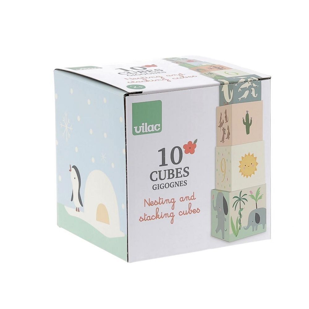 Vilac Animal Nesting Cubes - Sarah Betz