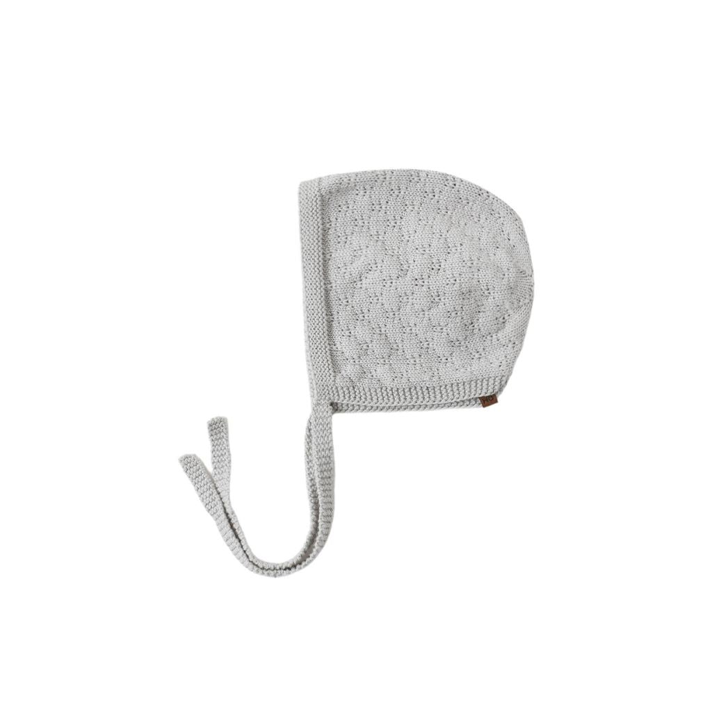 Quincy Mae Knit Bonnet Cloud