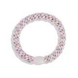 Kknekki Original Hair Tie Mix Silver Pink Glitter