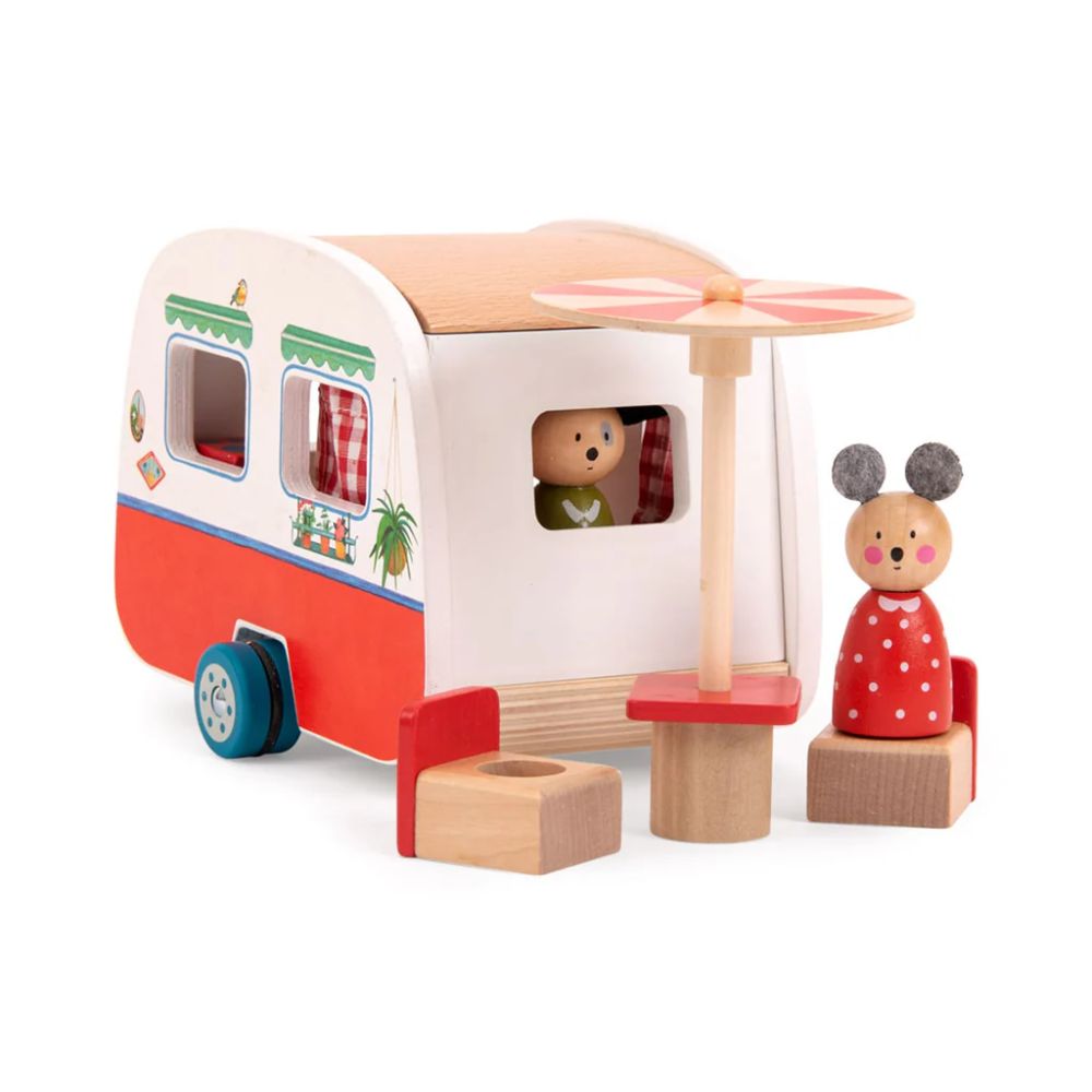 Moulin Roty Grand Famille Play Caravan