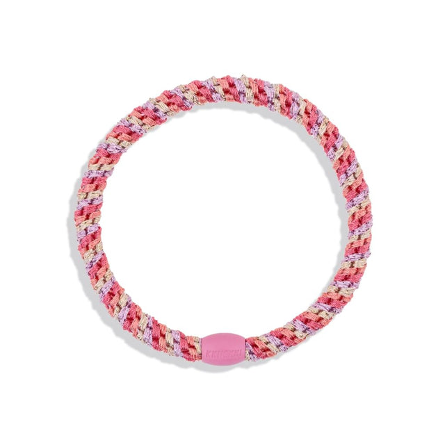 Kknekki Slim Hair Tie Mix Raspberry Pomerant