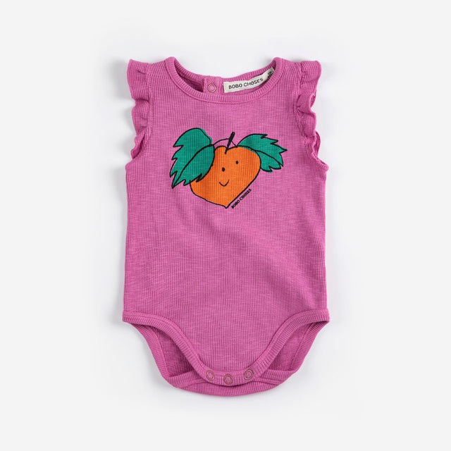 Bobo Choses Baby Tangerine Ruffled Body