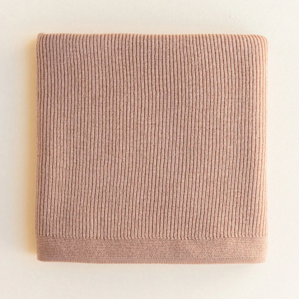 Hvid Felix Blanket Rose