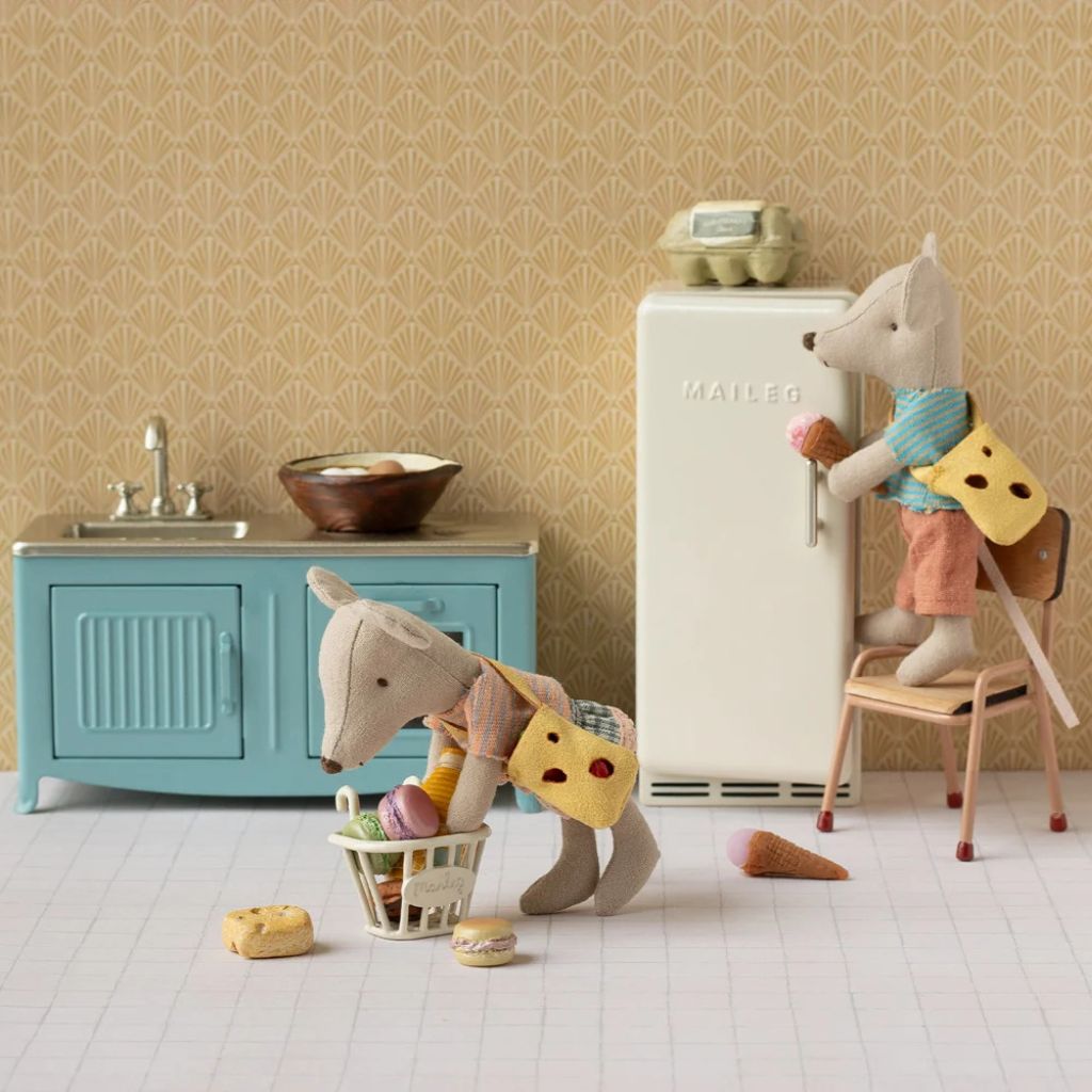 Maileg Clothes and bag, Little sister mouse