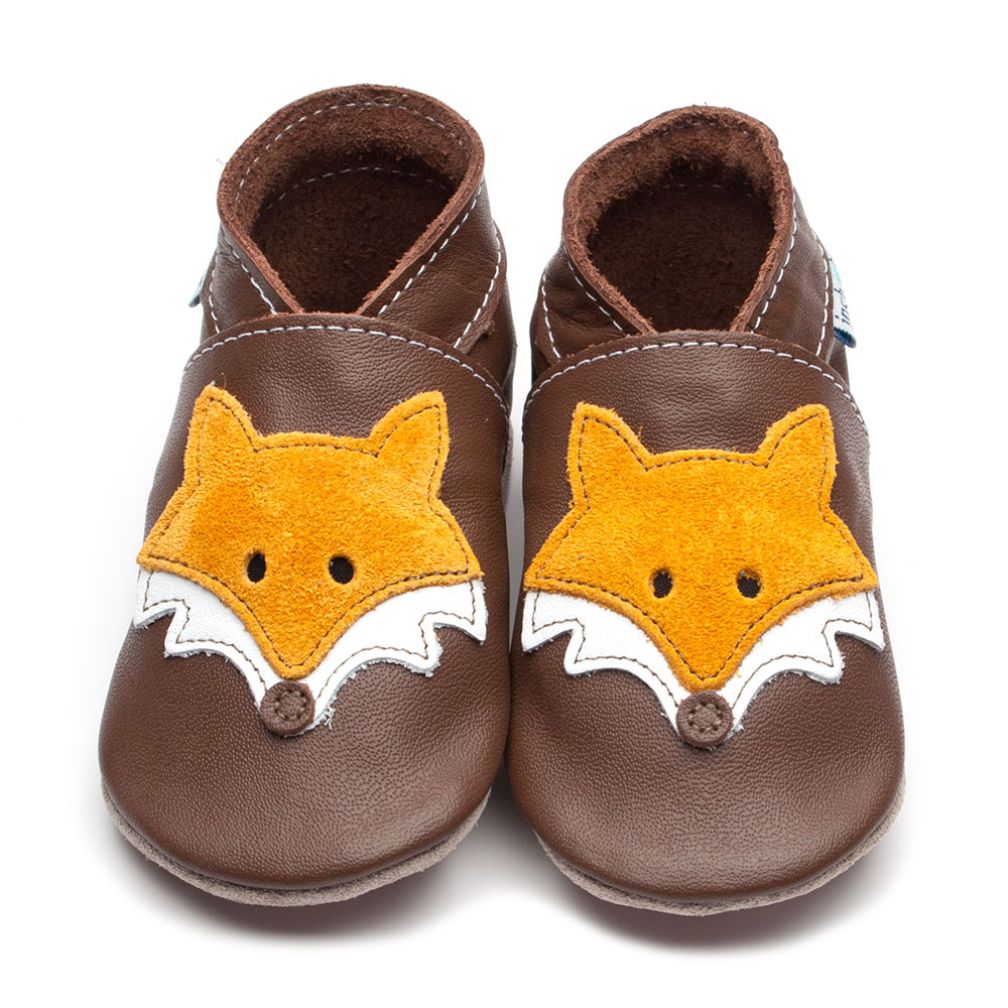 Inch Blue Baby Leather Shoes Mr Fox