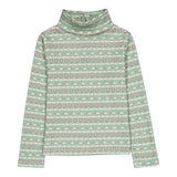 Hello Simone Twiggy Turtleneck Kitty Aqua