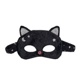 Rockahula Velvet Black Cat Mask (3-10 Years)