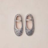 Noralee Ballet Flats Silver Sparkle