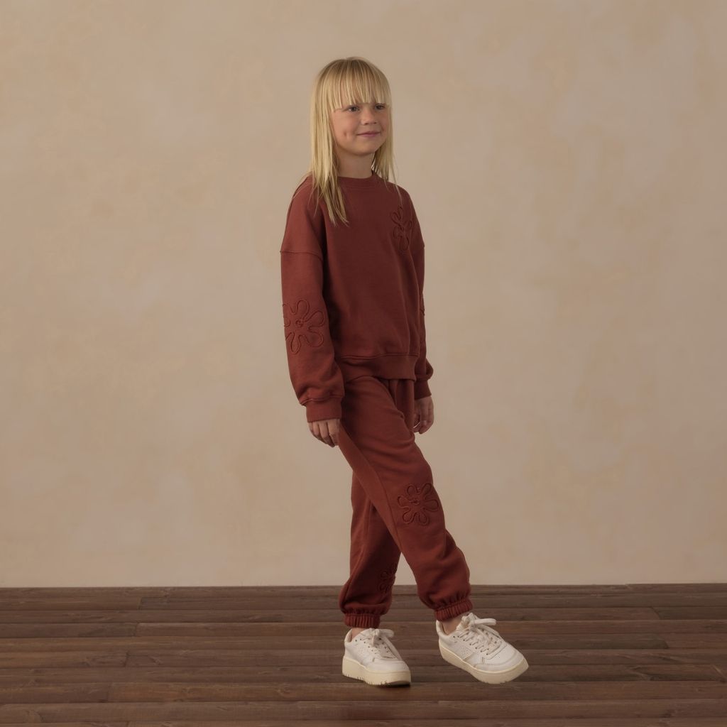 Rylee + Cru Pouch Pocket Crew Brick