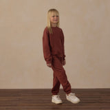 Rylee + Cru Pouch Pocket Crew Brick