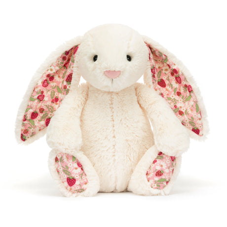 Jellycat Bashful Blossom Cream Bunny Berry Original