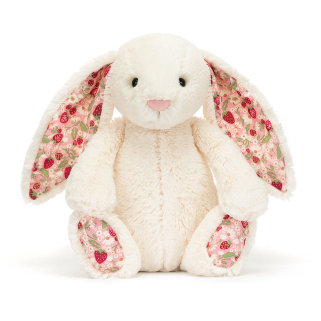 Jellycat Bashful Blossom Cream Bunny Berry Original