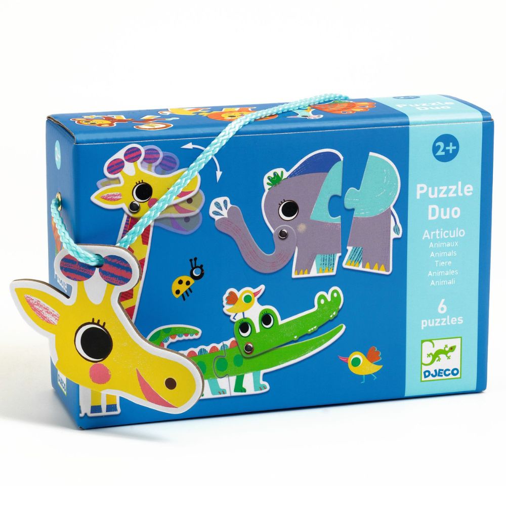 Djeco Puzzle Duo- Articulo Animals
