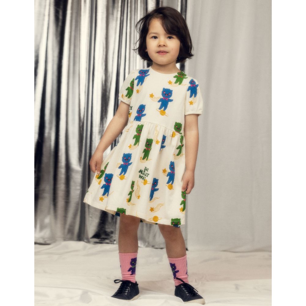 Mini Rodini Aliens AOP SS Dress