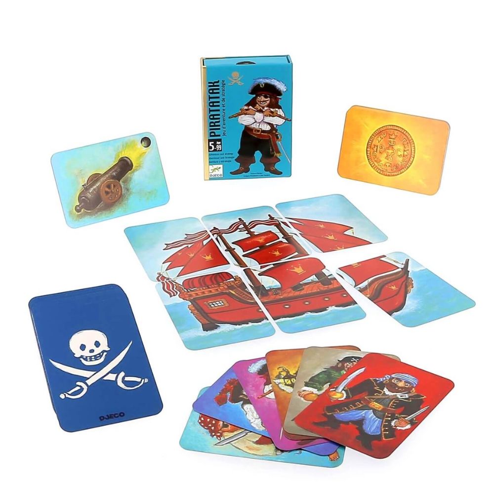Djeco Card Games - Piratatak