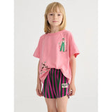 Bobo Choses Striped terry cloth shorts