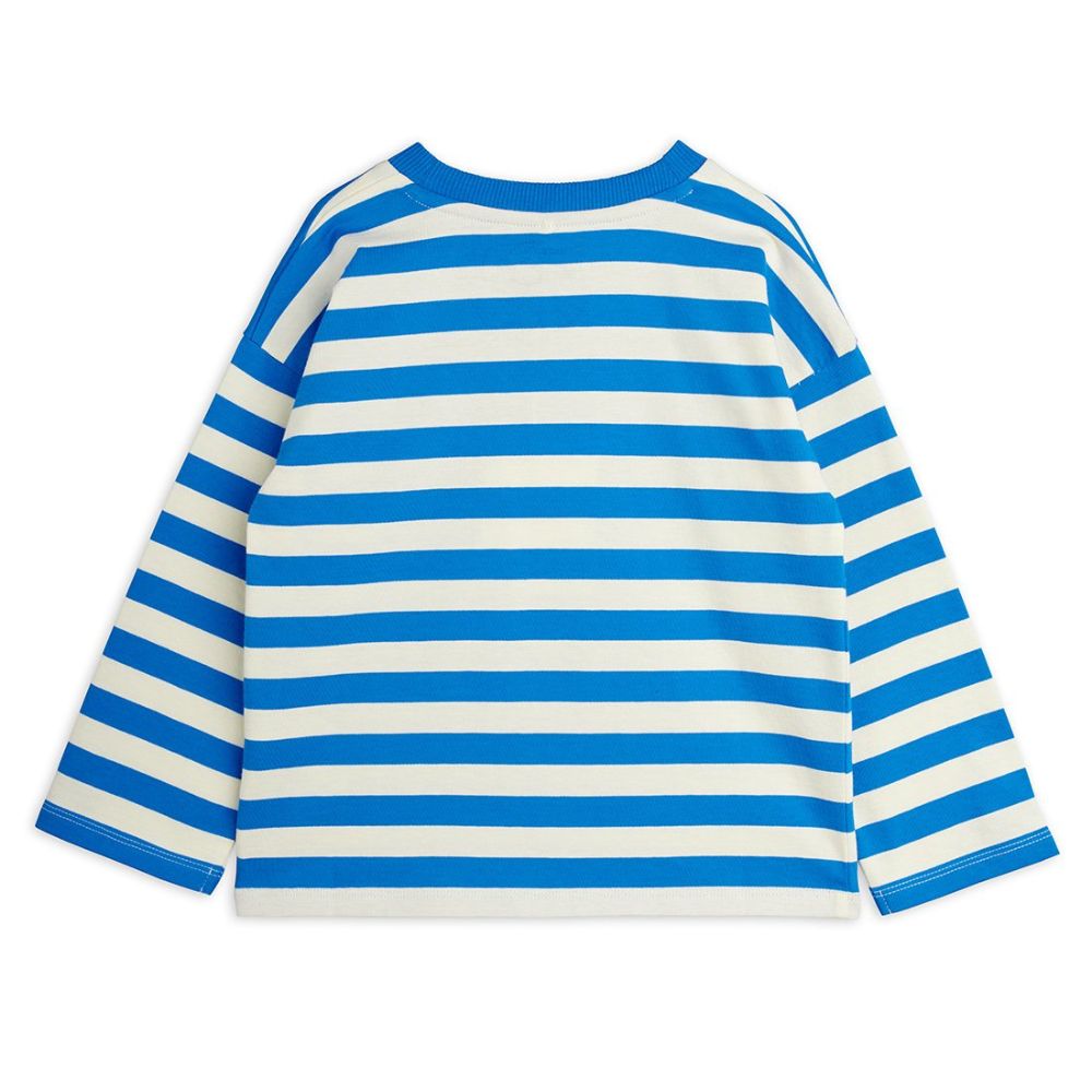 Mini Rodini Earth YD Stripe LS Tee