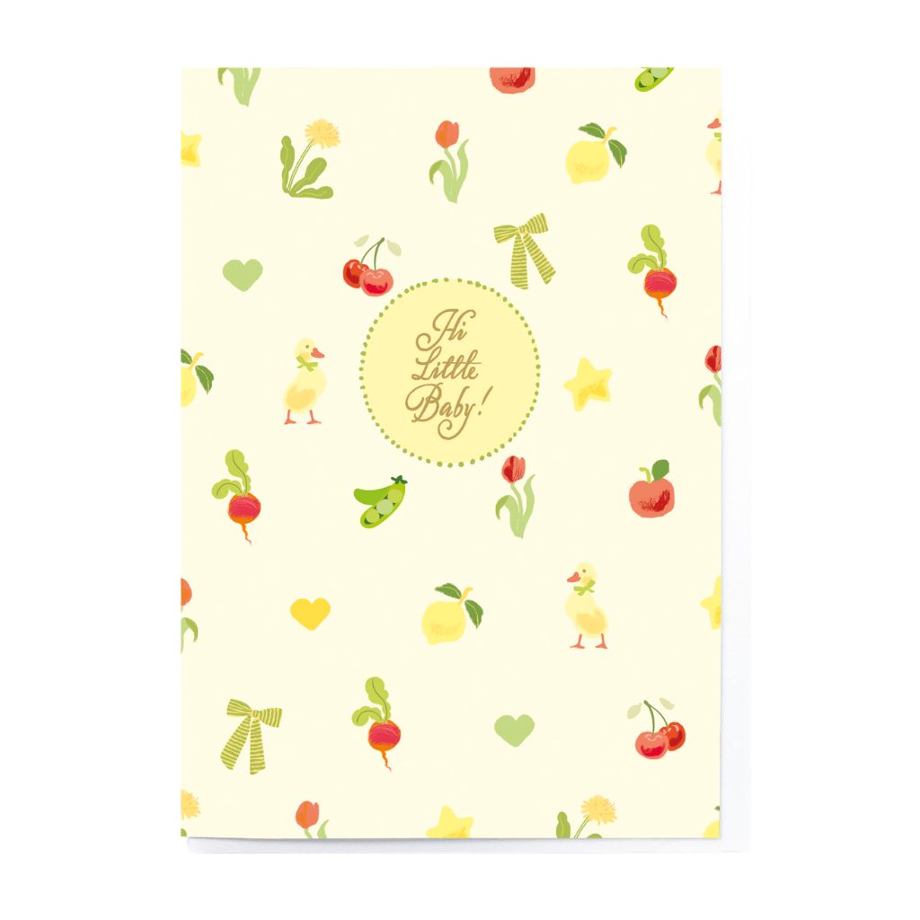Hi Little Baby Card