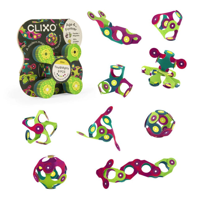 Clixo Tiny & Mighty Dino Pack