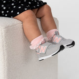 New Balance 574 NEW-B Hook & Loop Rain Cloud / Pink Haze