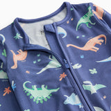 Mori Dino Two Way Zip Up Sleepsuit