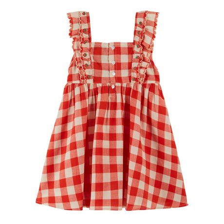 Emile & Ida Robe Brodee Carreau