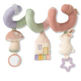 Itzy Bitzy Spiral Car Seat Activity Toy- Pastel