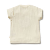 Wilson & Frenchy Embroidered Organic Tee