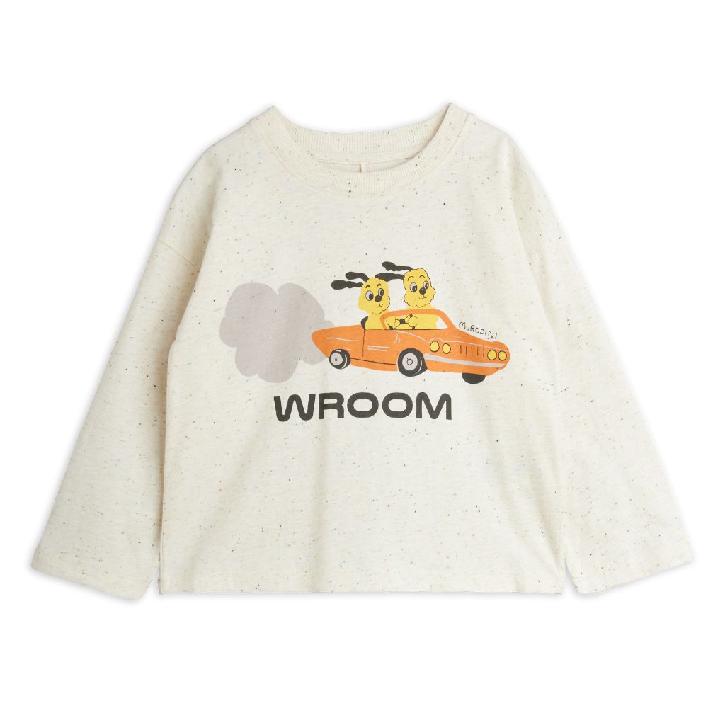 Mini Rodini Racing Rabbits Sp Ls Tee