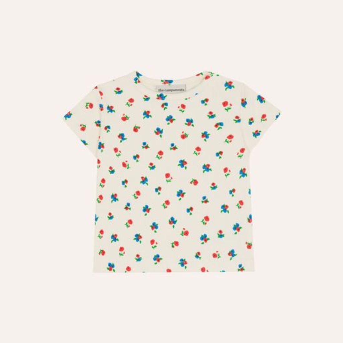 The Campamento Small Flowers Allover Baby Tshirt