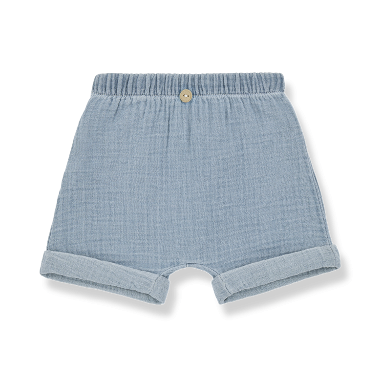 1 + in the family ANGELO Washed Denim Short