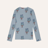 The Campamento Bouquets Light Blue Tshirt