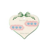 Konges Sløjd 2 Pack Heart Embroidery Hair Clip